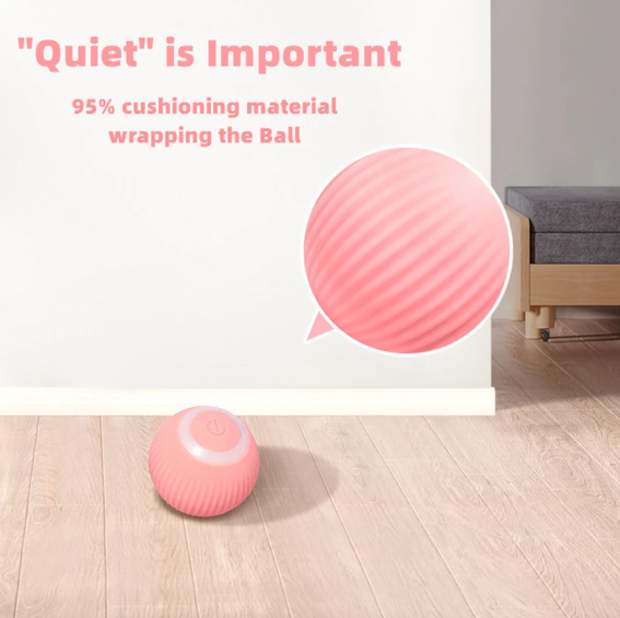 Smart Auto-Rolling Interactive Cat Toy