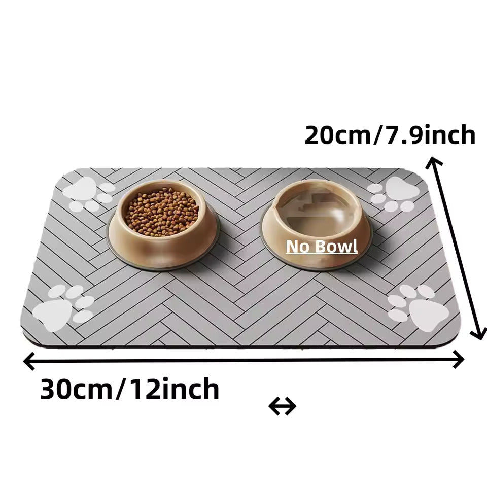 Pet Placemat for Food and Water Bowl