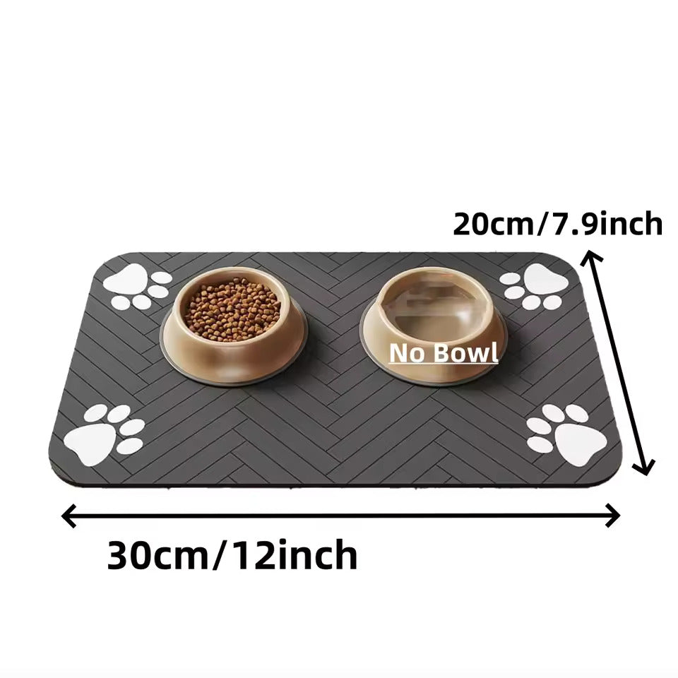 Pet Placemat for Food and Water Bowl