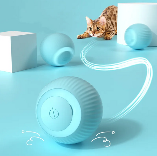 Smart Auto-Rolling Interactive Cat Toy