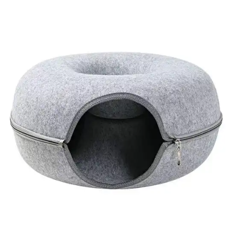 Playful Cat Tunnel Bed